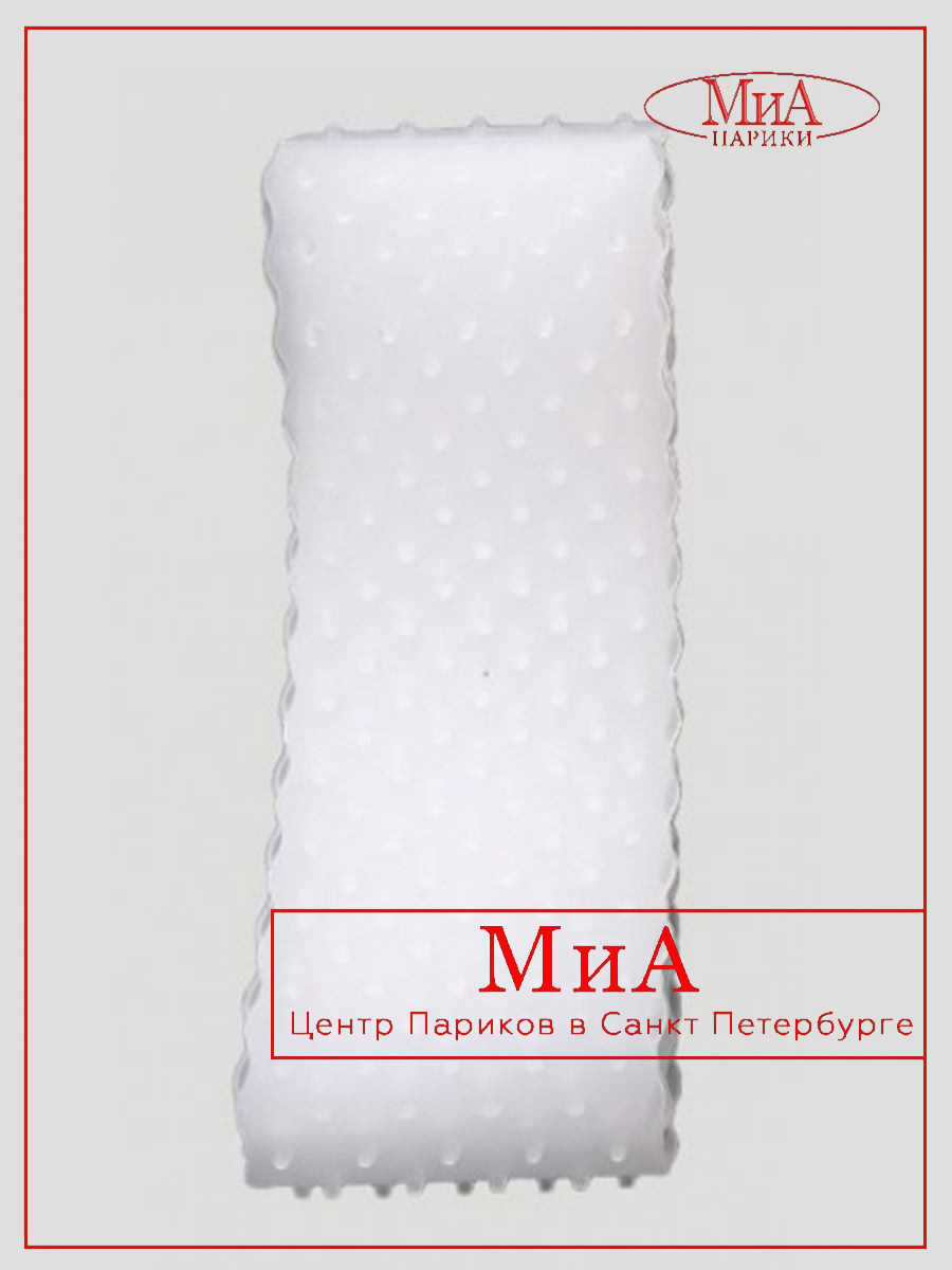 ободок - повязка (SILICONE RIM) силиконовая (Diamond) (transparent)