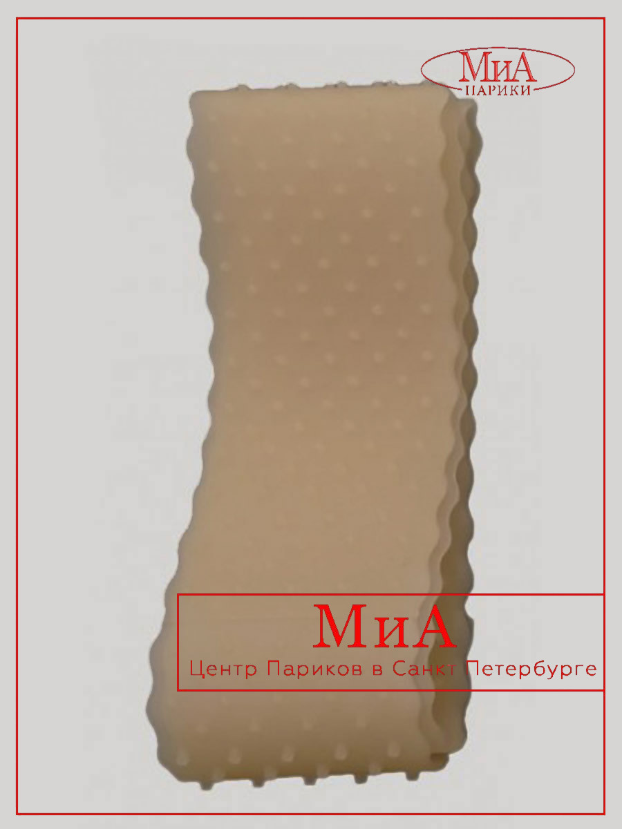 ободок - повязка (SILICONE RIM) силиконовая (Diamond) (nude)