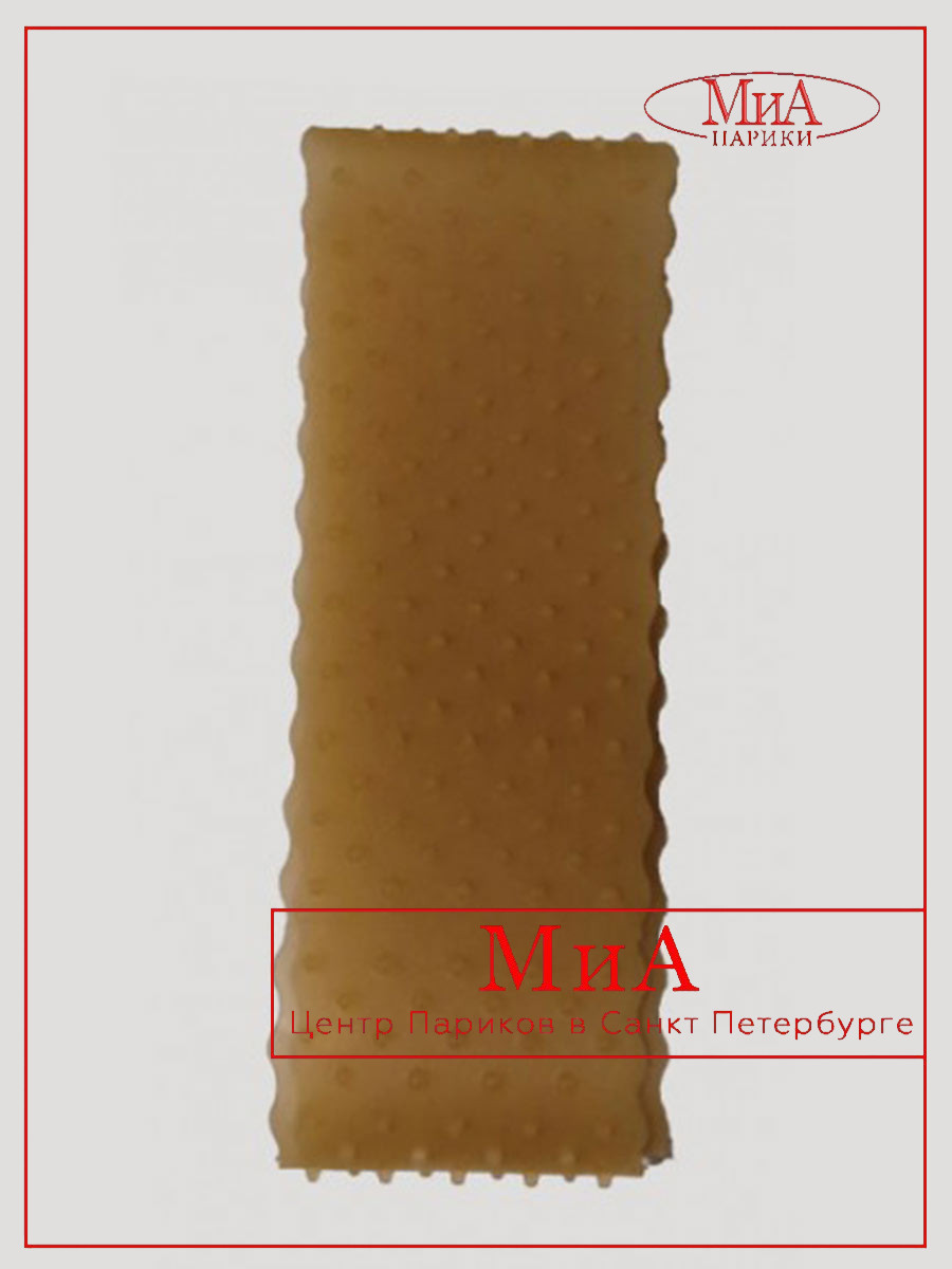 ободок - повязка (SILICONE RIM) силиконовая (Diamond) (dark beige)