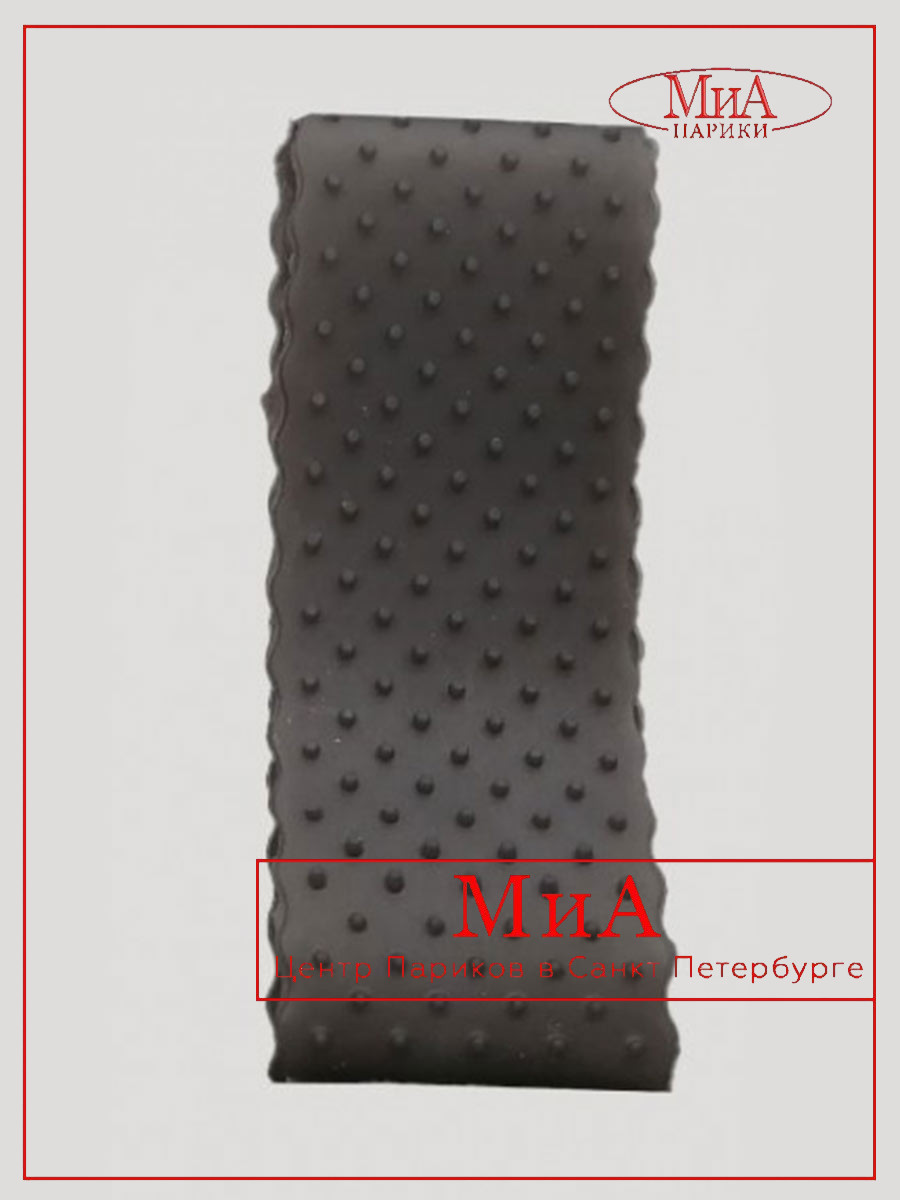 ободок - повязка (SILICONE RIM) силиконовая (Diamond) (black)